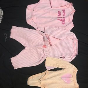 Circo set of 4 reads long sleeve outfit